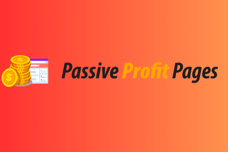 Passive Profit Pages